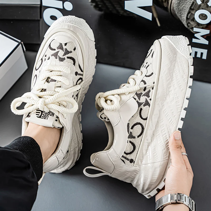 Putian Men's Summer Sport Casual Running Shoes Anti-slip Shock-absorption Thick Bottom Heightening White Old Dad Trendy Shoes
Putian Men's Summer Sport Casual Running Shoes Anti-slip Shock-absorption Thick Bottom Heightening White Old Dad Trendy Shoes