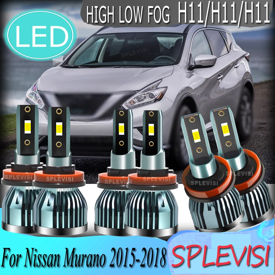 Easy Installation Safe Night Driving waterproof IP68 LED Headlight high low beam foglight For Nissan Murano 2015 2016 2017 2018
Easy Installation Safe Night Driving waterproof IP68 LED Headlight high low beam foglight For Nissan Murano 2015 2016 2017 2018