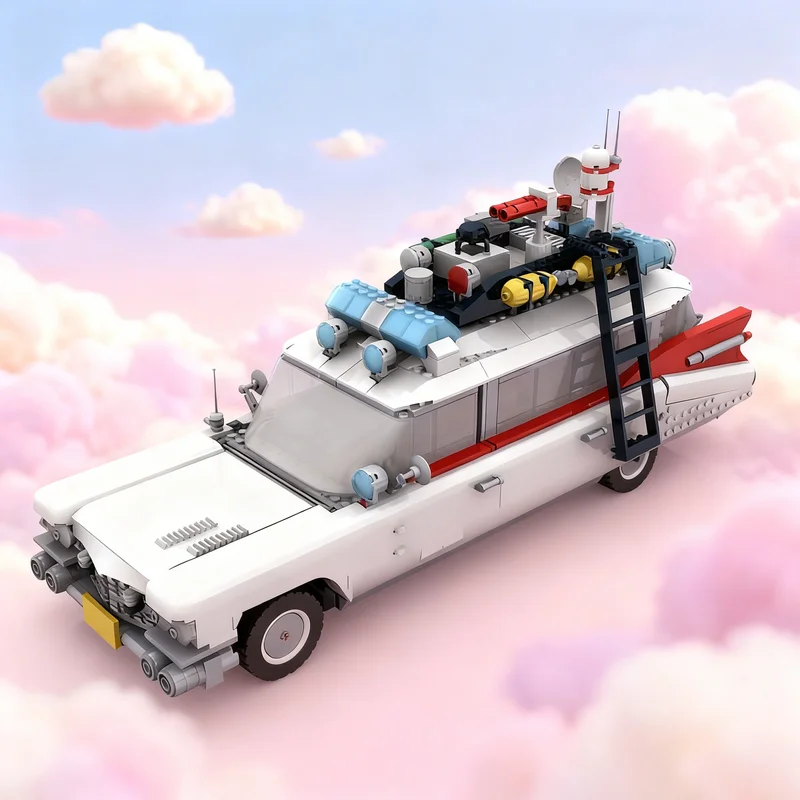 2285pcs MOC Custom Ecto 1 with PF Technical Model Building blocks Construction Christmas gifts toy creative DIY idea Education
2285pcs MOC Custom Ecto 1 with PF Technical Model Building blocks Construction Christmas gifts toy creative DIY idea Education