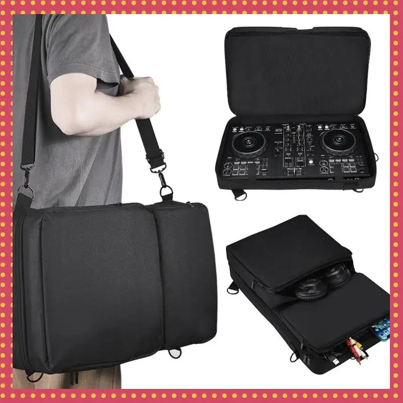 B74A 1 PCS Portable DJ Controller Storage Bags Dustproof Turntables Protective Case Black Polyester For Pioneer DDJ-400 DDJ-FLX4
B74A 1 PCS Portable DJ Controller Storage Bags Dustproof Turntables Protective Case Black Polyester For Pioneer DDJ-400 DDJ-FLX4