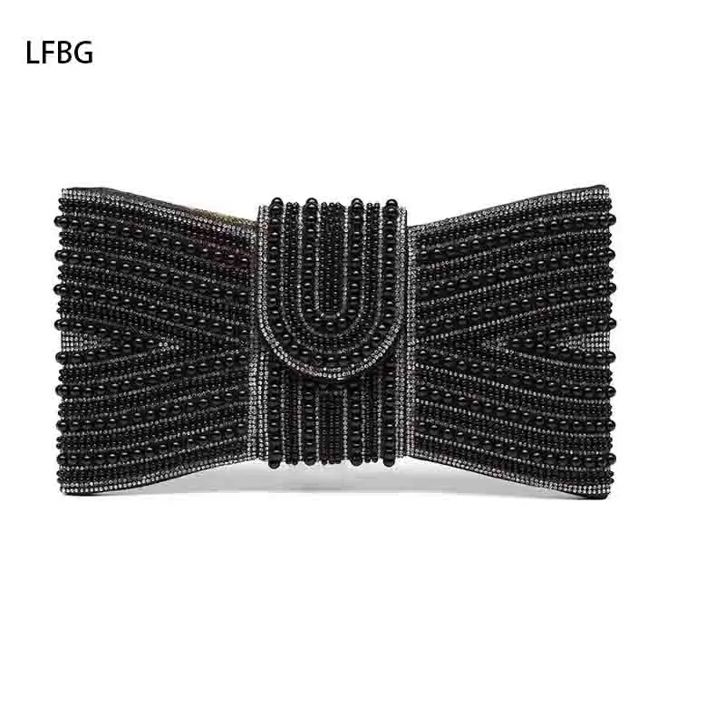 2025 Elegant Beaded White Bow Tie Clutch Bag for Women|Wedding Party Evening Purse|Sparkling Rhinestone Handbag|
2025 Elegant Beaded White Bow Tie Clutch Bag for Women|Wedding Party Evening Purse|Sparkling Rhinestone Handbag|