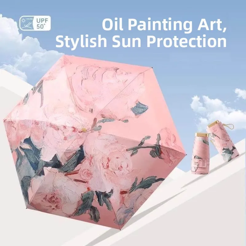 Portable Sun Umbrella Women's Outdoor UV Protection Foldable Sunade Umbrella Rain And Sun Dual Purpose Cact Size
Portable Sun Umbrella Women's Outdoor UV Protection Foldable Sunade Umbrella Rain And Sun Dual Purpose Cact Size