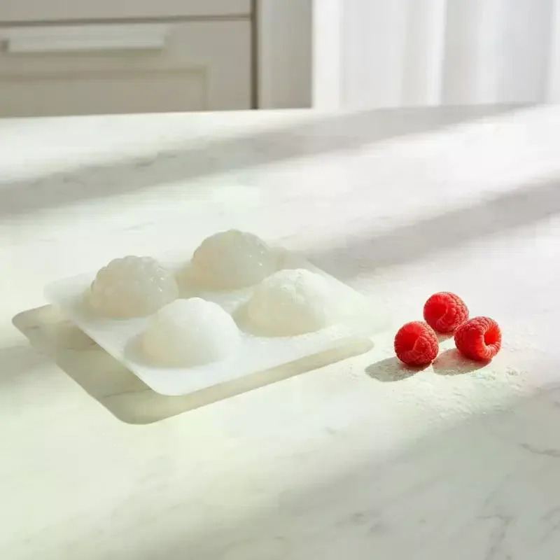 High-Quality 3D Raspberry Silicone Mold for Baking Delicious Mousse Cakes at Home
High-Quality 3D Raspberry Silicone Mold for Baking Delicious Mousse Cakes at Home