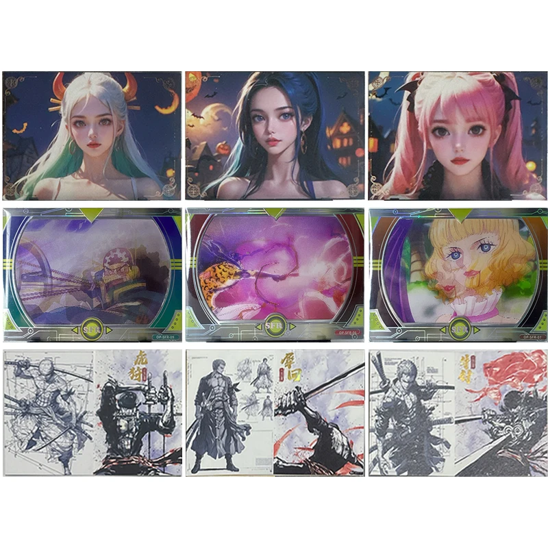 Японское аниме One Piece Nami Stussy Usopp Perona Nefertari D. Vivi Коллекционные карты Рождественские подарки на день рождения Детские игрушки
Японское аниме One Piece Nami Stussy Usopp Perona Nefertari D. Vivi Коллекционные карты Рождественские подарки на день рождения Детские игрушки