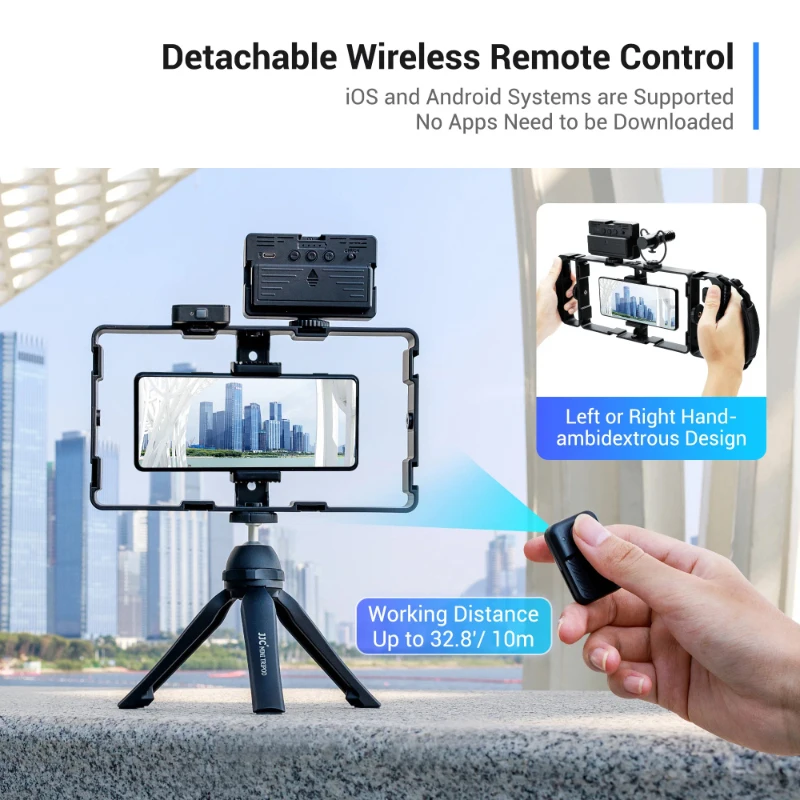 Cell phone rabbit cage photography bracket anti-shake helper Magsafe magnetic base vlog video shooting handle fill light auxilia
Cell phone rabbit cage photography bracket anti-shake helper Magsafe magnetic base vlog video shooting handle fill light auxilia