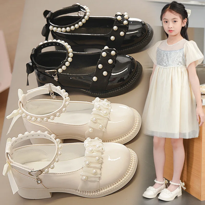 Girls Princess Shoes Glossy Back Bow Kids Leather Shoes high heels 2025 New Girls Dance Performance Shoes Elegant Sweet Ins
Girls Princess Shoes Glossy Back Bow Kids Leather Shoes high heels 2025 New Girls Dance Performance Shoes Elegant Sweet Ins