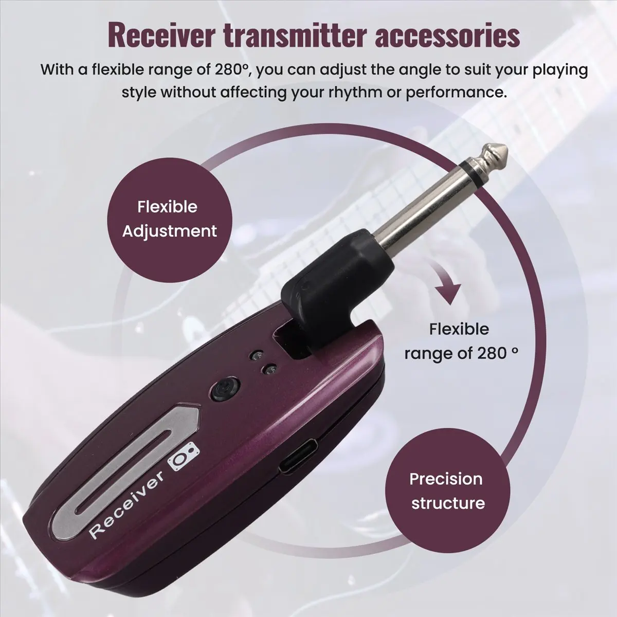 Беспроводная система для гитары (AD10) с USB-зарядкой, беспроводной передатчик и приемник для электрогитары и бас-гитары, C
Беспроводная система для гитары (AD10) с USB-зарядкой, беспроводной передатчик и приемник для электрогитары и бас-гитары, C