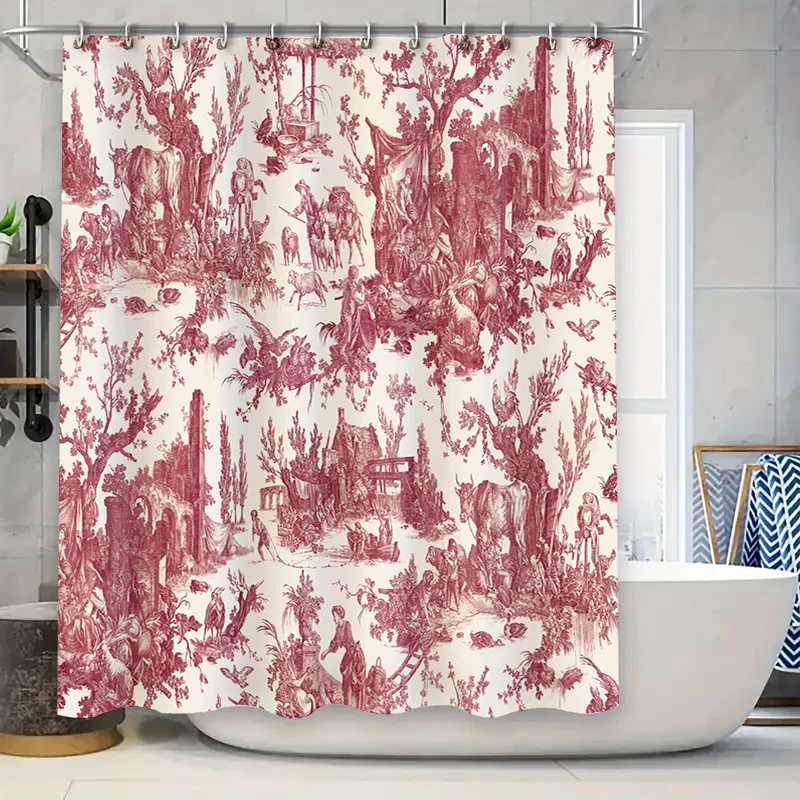 Vibrant Red Lips Shower Curtain Waterproof Fabric Bathroom Decor with Happy Smiles Design for Kids and Adults Easy Installation
Vibrant Red Lips Shower Curtain Waterproof Fabric Bathroom Decor with Happy Smiles Design for Kids and Adults Easy Installation