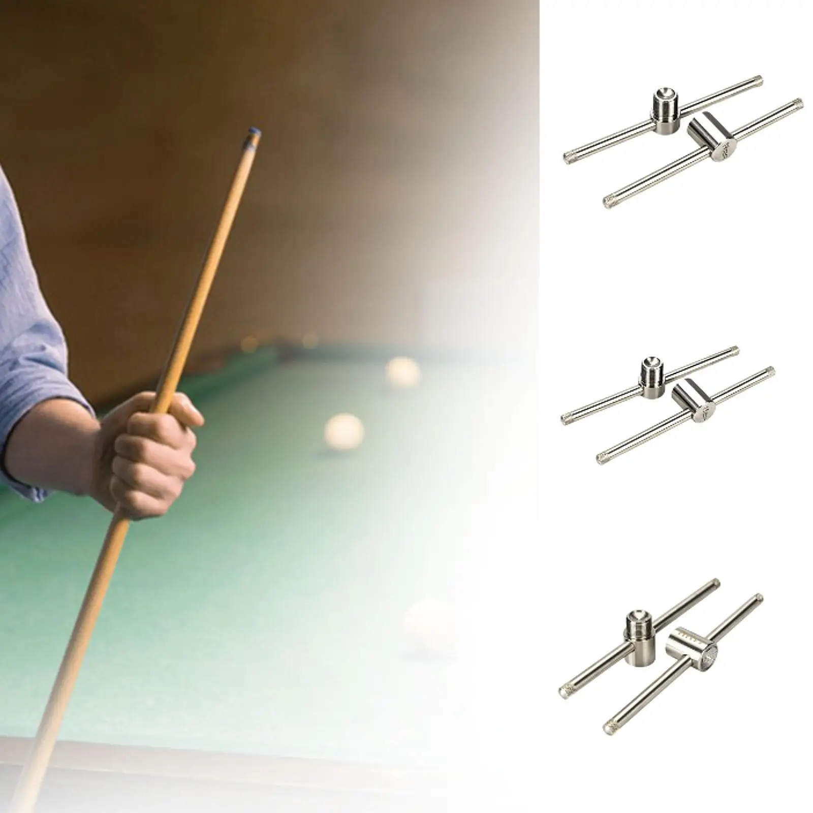 Cue Tip Press Tool Cues Stick Tip Shaper Practical Sturdy Stainless Steel Cue
Cue Tip Press Tool Cues Stick Tip Shaper Practical Sturdy Stainless Steel Cue