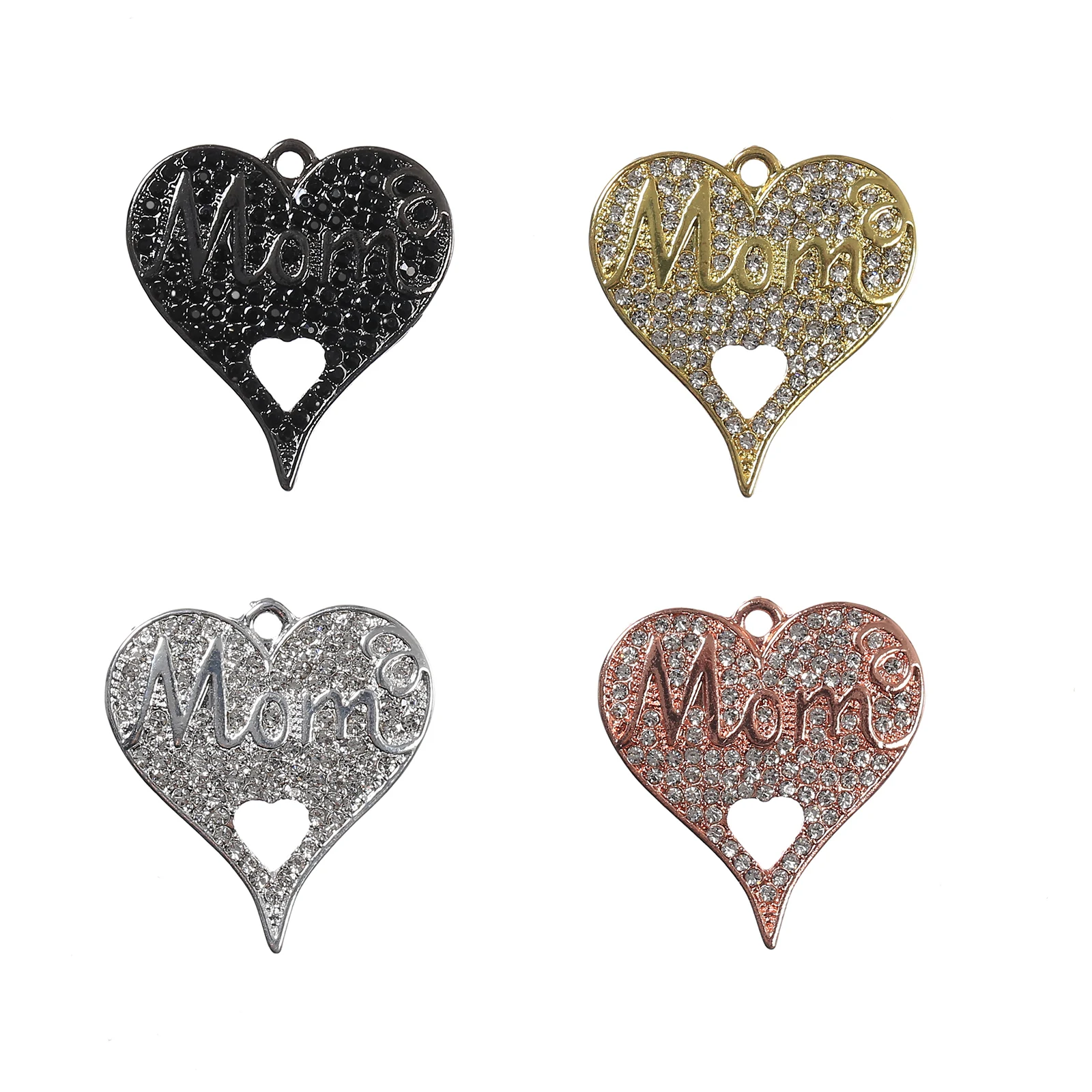 10pcs Heart Love Charms with Rhinestone Fit for Bracelet Bangle Making DIY HT0150-HT0153
10pcs Heart Love Charms with Rhinestone Fit for Bracelet Bangle Making DIY HT0150-HT0153