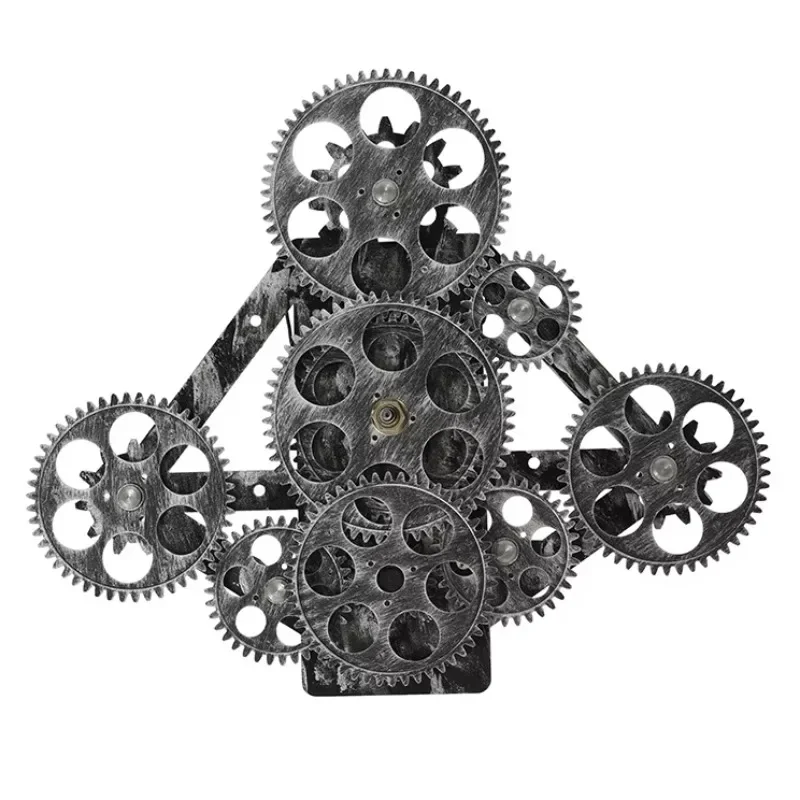 Clock Gear Quartz European Style Retro Clock Creative Decoration Step Gear Wall Clock
Clock Gear Quartz European Style Retro Clock Creative Decoration Step Gear Wall Clock