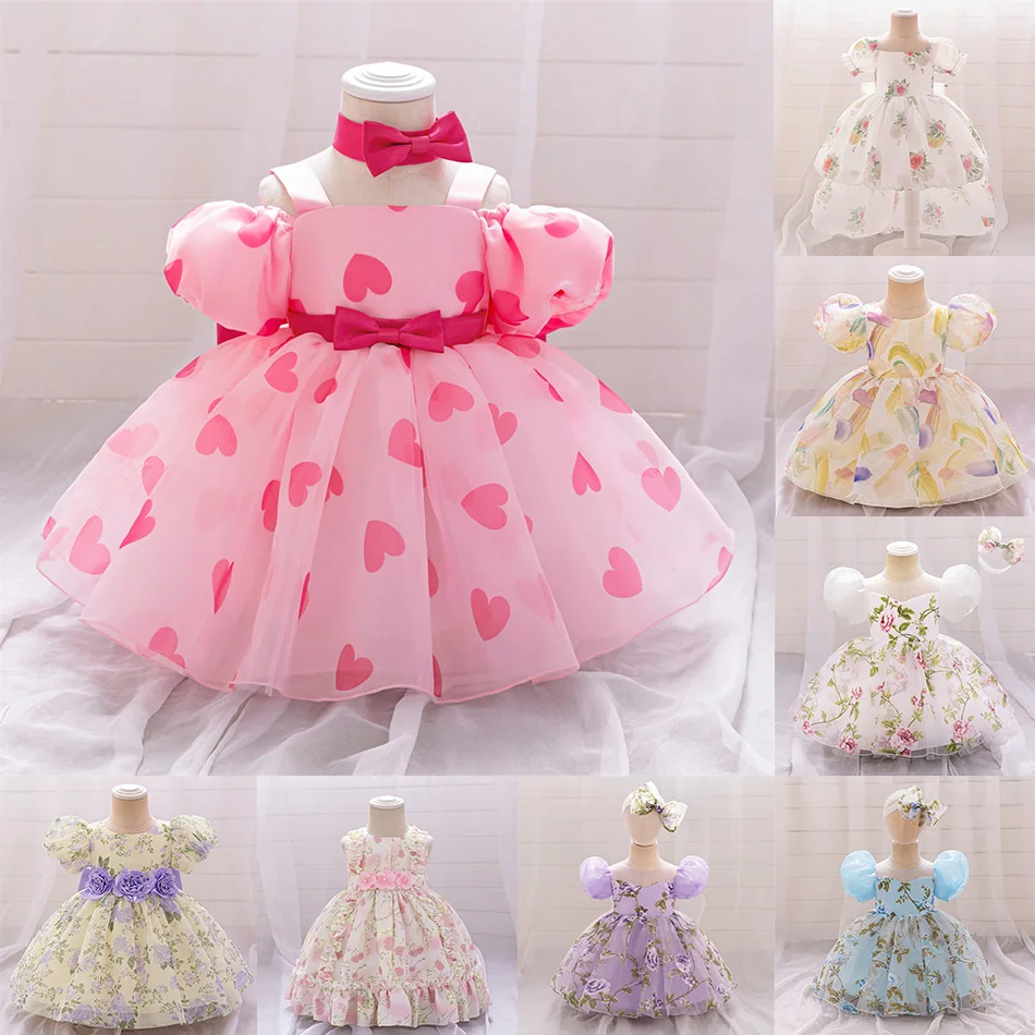 Girls Flower Dress Girls Floral Print Wedding Prom Gown Infant Princess Dresses Kids Event Festival Birthday Party Costume
Girls Flower Dress Girls Floral Print Wedding Prom Gown Infant Princess Dresses Kids Event Festival Birthday Party Costume