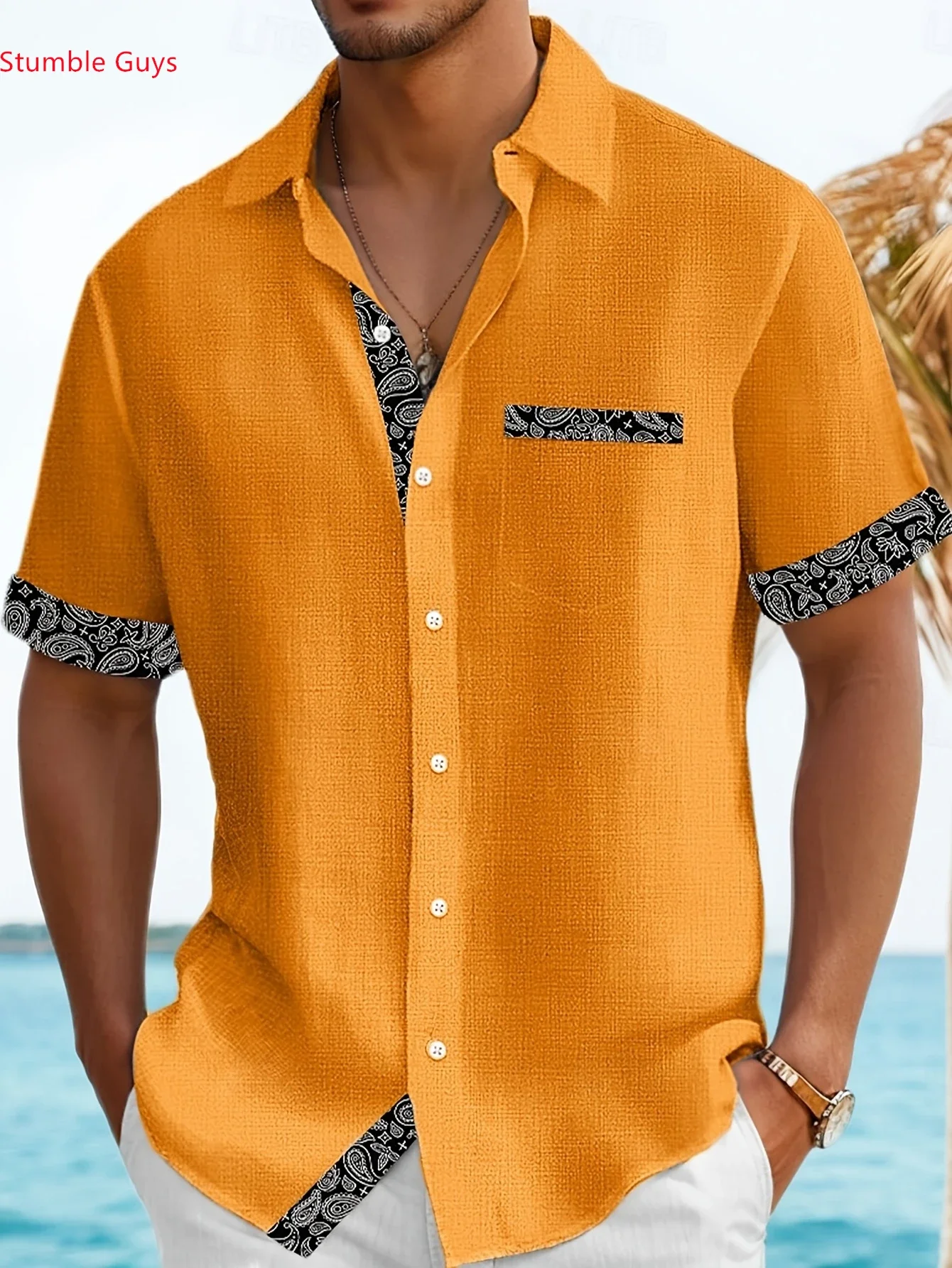 Summer Urban Fashion Men's Hawaiian Shirt Man Short Sleeve Bold Print Relaxed Fit Comfortable Vacation Tops
Summer Urban Fashion Men's Hawaiian Shirt Man Short Sleeve Bold Print Relaxed Fit Comfortable Vacation Tops