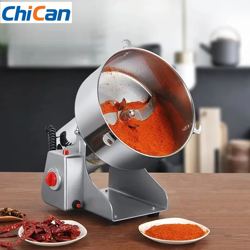 【Hot】Stainless Steel Traditional Medicine Pulverizer 220V 110V 2500g Large Ultra Fine Electric Seasoning Grinding Machine
【Hot】Stainless Steel Traditional Medicine Pulverizer 220V 110V 2500g Large Ultra Fine Electric Seasoning Grinding Machine
