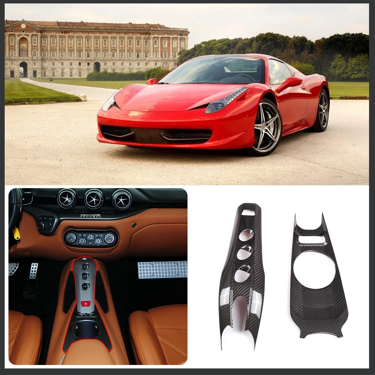 Для Ferrari F12 Berlinetta 2013-2017 настоящее углеродное волокно автомобильный центральный держатель для стакана с водой накладка автоаксессуары
Для Ferrari F12 Berlinetta 2013-2017 настоящее углеродное волокно автомобильный центральный держатель для стакана с водой накладка автоаксессуары