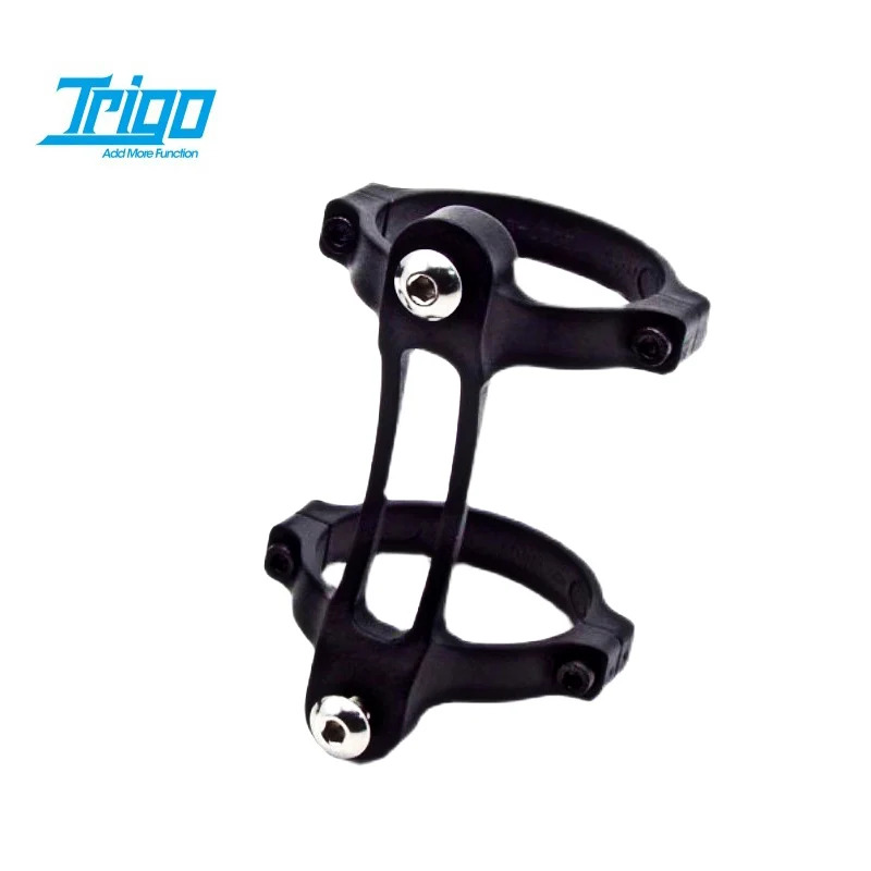 TRIGO 2062 Bottle Cage Bracket Mount Holder for Brompton TLine Birdy3 Freedom Front Shelf Mount Carrier Adapter Folding Bike
TRIGO 2062 Bottle Cage Bracket Mount Holder for Brompton TLine Birdy3 Freedom Front Shelf Mount Carrier Adapter Folding Bike