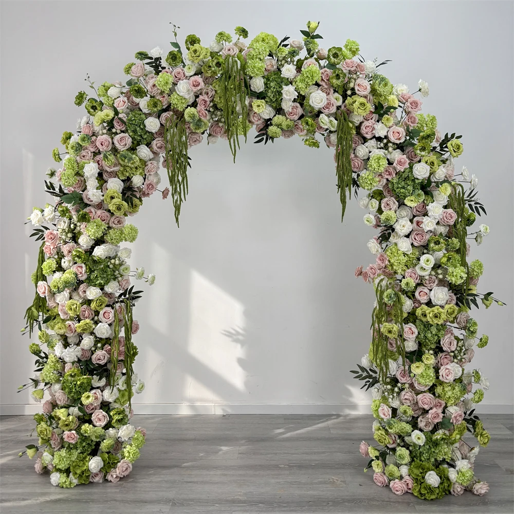 Wholesale Customization Silk Rose Flower Garden Flower Arch Backdrop For Wedding And Party Decoration
Wholesale Customization Silk Rose Flower Garden Flower Arch Backdrop For Wedding And Party Decoration