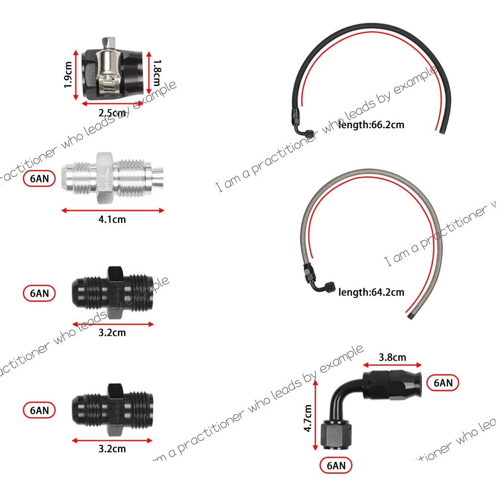 25-Inch AN6 Power Steering Hose Kit for Chevrolet C10 LS Switch
25-Inch AN6 Power Steering Hose Kit for Chevrolet C10 LS Switch
