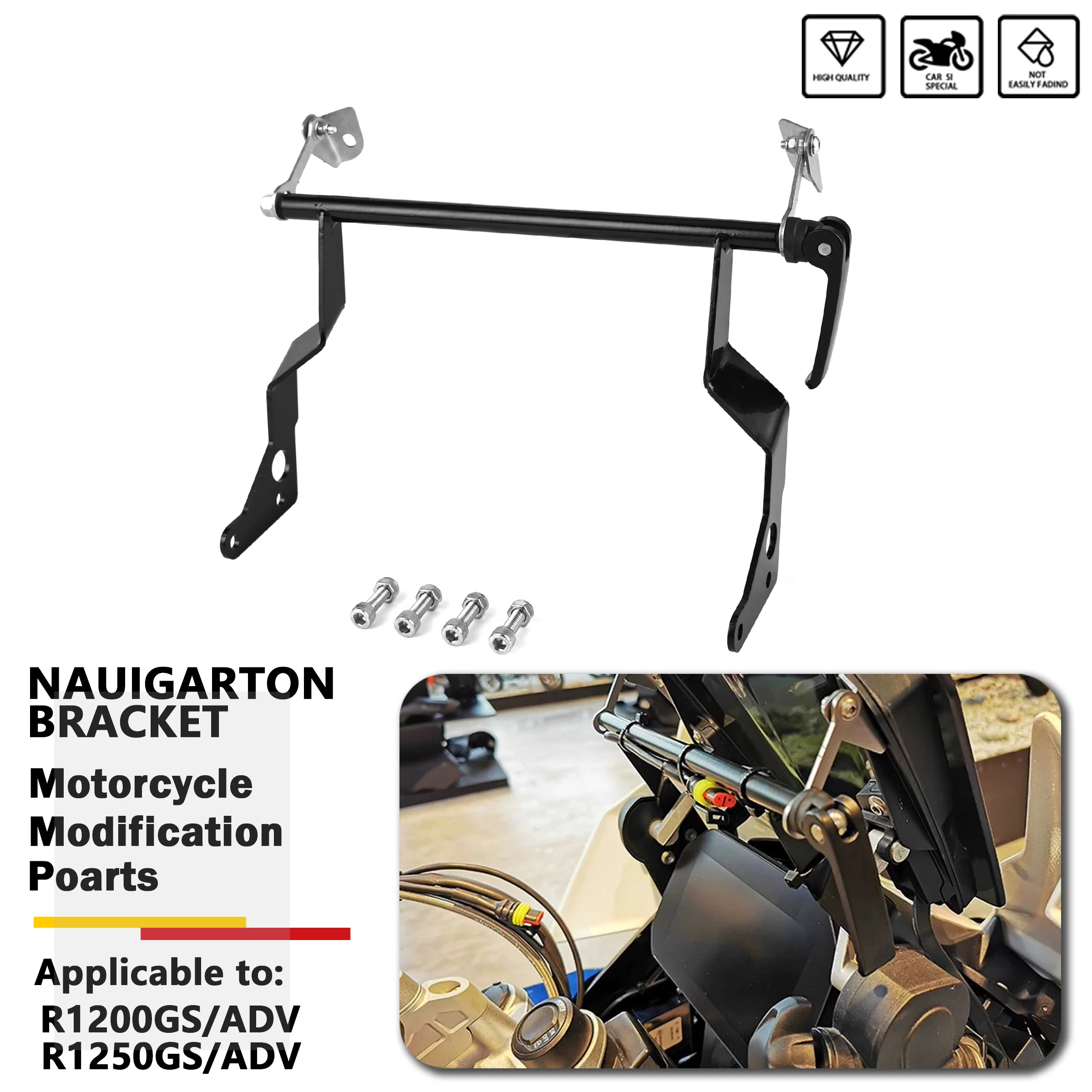Phone Navigation GPS Bracket GPS Holder Bar Clamp For BMW R1200GS LC R1250GS Adventure R1200 GS R1250 GS ADV 2014-2024 2023
Phone Navigation GPS Bracket GPS Holder Bar Clamp For BMW R1200GS LC R1250GS Adventure R1200 GS R1250 GS ADV 2014-2024 2023