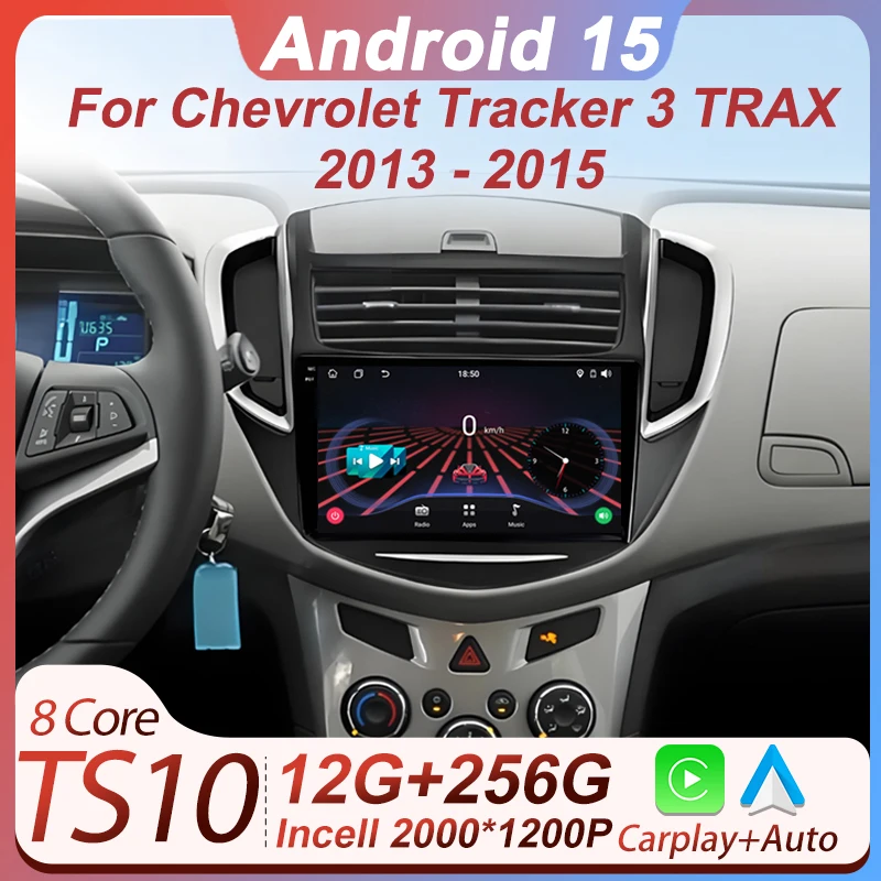 Android 15 For Chevrolet Tracker 3 TRAX 2013 2014 2015 Car Multimedia Radio Player 8 Core GPS Navigation Stereo Head Unit Wifi
Android 15 For Chevrolet Tracker 3 TRAX 2013 2014 2015 Car Multimedia Radio Player 8 Core GPS Navigation Stereo Head Unit Wifi