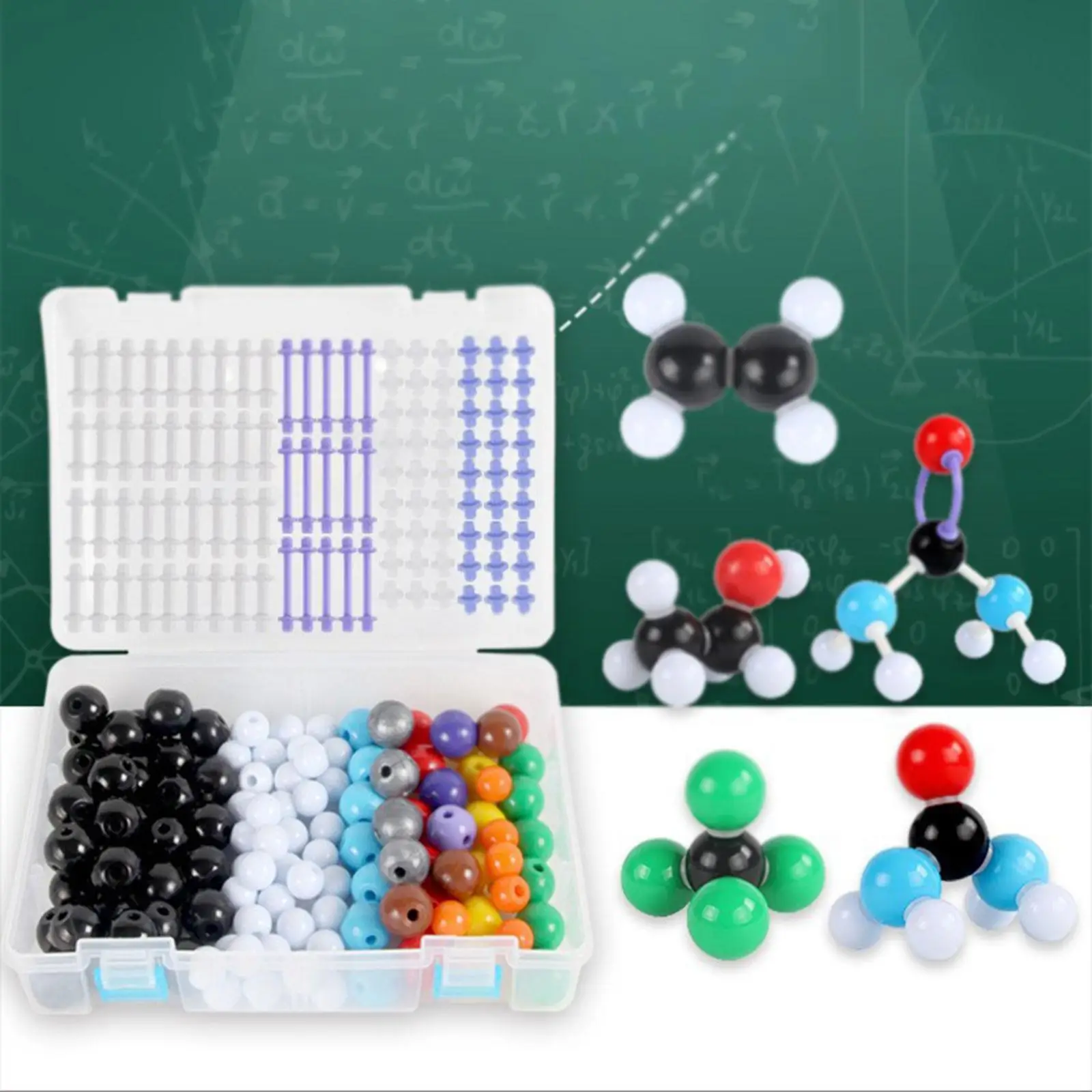 165 Pieces Model Kit Structures Building Kit Complete Sturdy for Lessons for Classroom Home
165 Pieces Model Kit Structures Building Kit Complete Sturdy for Lessons for Classroom Home