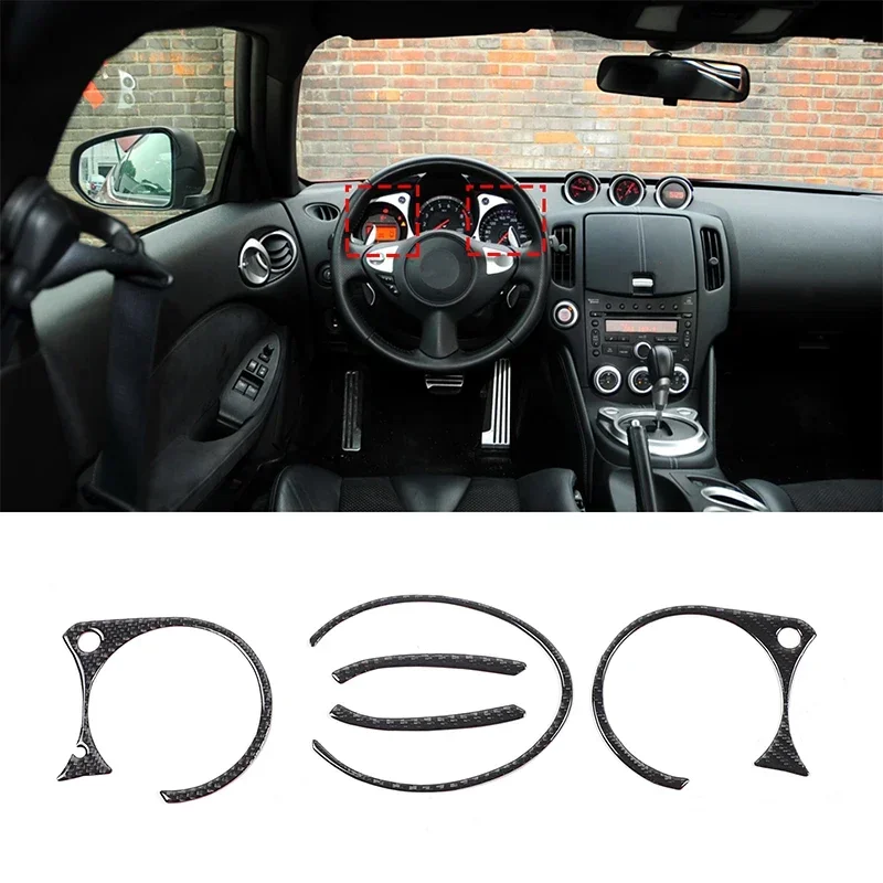 For Nissan 370Z Z34 2009-UP Carbon Fiber Car Dashboard Instrument Panel Frame Cover Decoration Sticker Auto Interior Accessories
For Nissan 370Z Z34 2009-UP Carbon Fiber Car Dashboard Instrument Panel Frame Cover Decoration Sticker Auto Interior Accessories