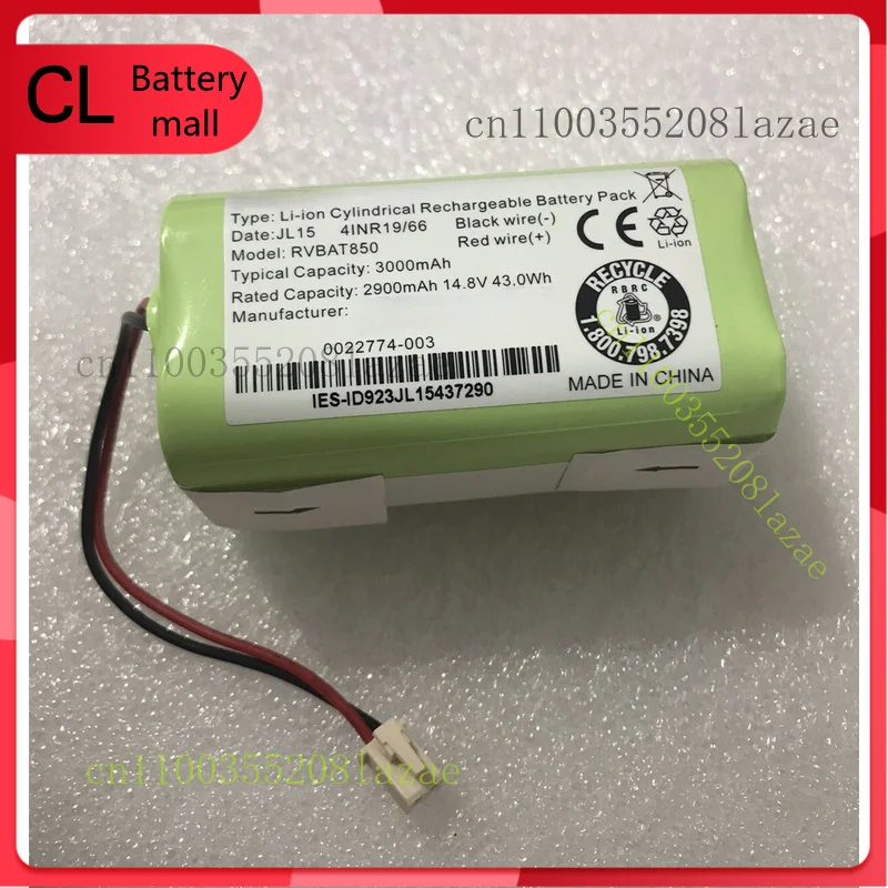 RVBAT850 — новый оригинальный аккумулятор емкостью 2900 мАч для Shark Ion R75 RV85 RV850 RV750-N
RVBAT850 — новый оригинальный аккумулятор емкостью 2900 мАч для Shark Ion R75 RV85 RV850 RV750-N