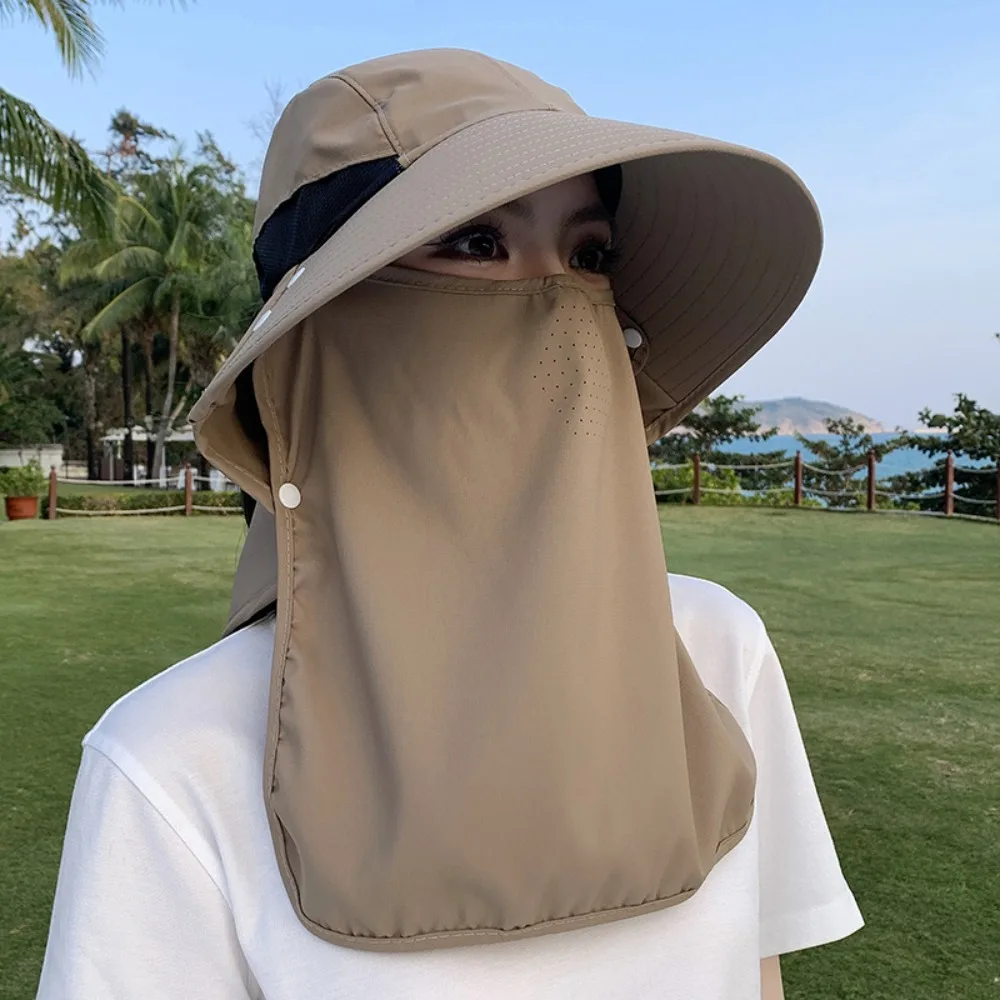 Sun Hat Solid Color Sunshade Shawl Cap Detachable Breathable Neck Protection Hat Cotton Polyester Picking Tea Hat Outdoor
Sun Hat Solid Color Sunshade Shawl Cap Detachable Breathable Neck Protection Hat Cotton Polyester Picking Tea Hat Outdoor