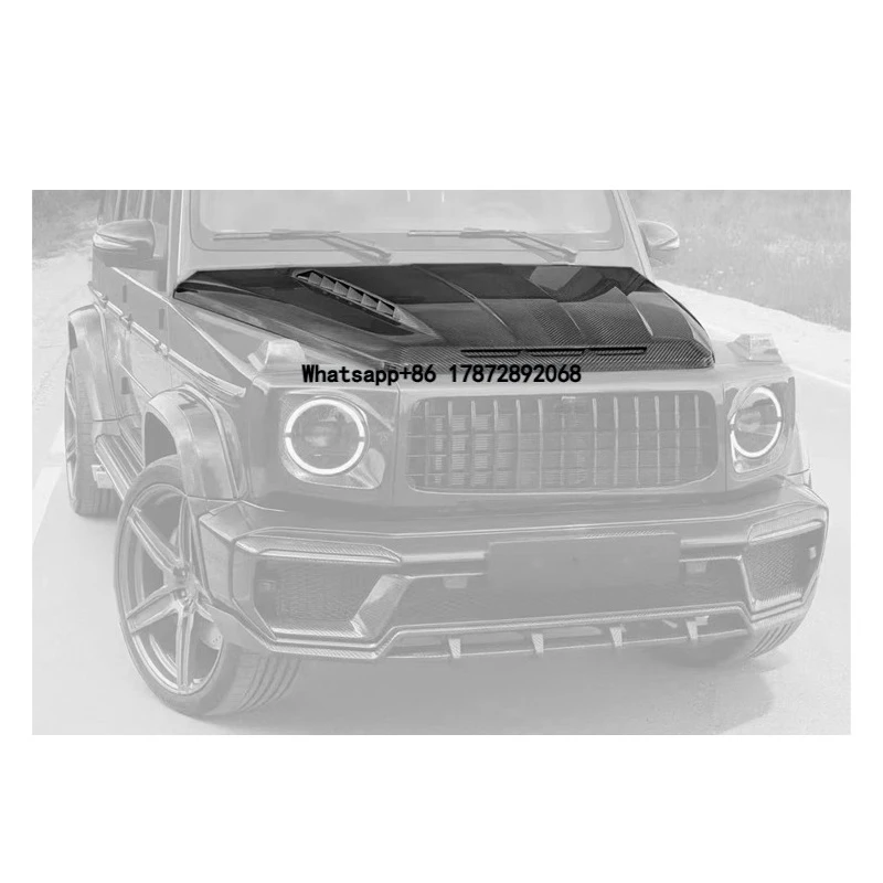 Wet Carbon Fiber Hood for Benz G Class W464 High Quality Screw Fixing Hood TopCar Style Exterior Accessory China Made Bonnet
Wet Carbon Fiber Hood for Benz G Class W464 High Quality Screw Fixing Hood TopCar Style Exterior Accessory China Made Bonnet