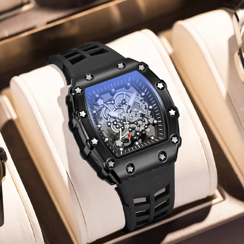 New Barrel-Shaped Best-Selling Watch for Men, Quartz Wristwatch, Fashionable Business Casual Style, Unique Street Style, Cool and Handsome, Suitable for Male Students, European, American, Japanese, and Korean Styles
New Barrel-Shaped Best-Selling Watch for Men, Quartz Wristwatch, Fashionable Business Casual Style, Unique Street Style, Cool and Handsome, Suitable for Male Students, European, American, Japanese, and Korean Styles