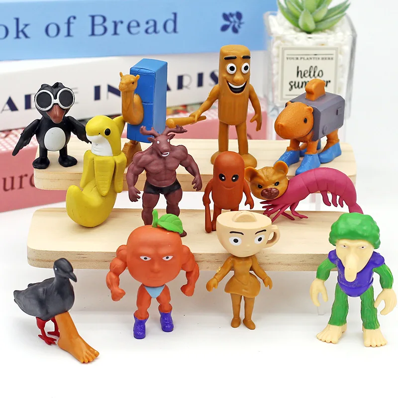 Italian Brainrot Tung Sahur 12 Piece Toy Set Tralalero Tralala Figurine Creative Abstract Model Boy Doll Toy
Italian Brainrot Tung Sahur 12 Piece Toy Set Tralalero Tralala Figurine Creative Abstract Model Boy Doll Toy