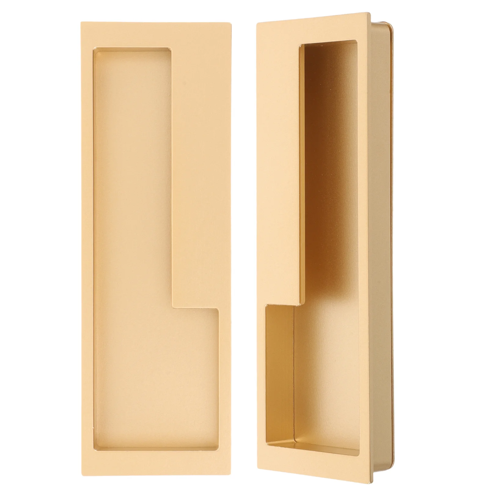 2Pcs Recessed Handle for Cabinet Hidden Door Pull Zinc Alloy Smooth Surface Easy Install for Wardrobe Sliding Cupboard Furniture
2Pcs Recessed Handle for Cabinet Hidden Door Pull Zinc Alloy Smooth Surface Easy Install for Wardrobe Sliding Cupboard Furniture