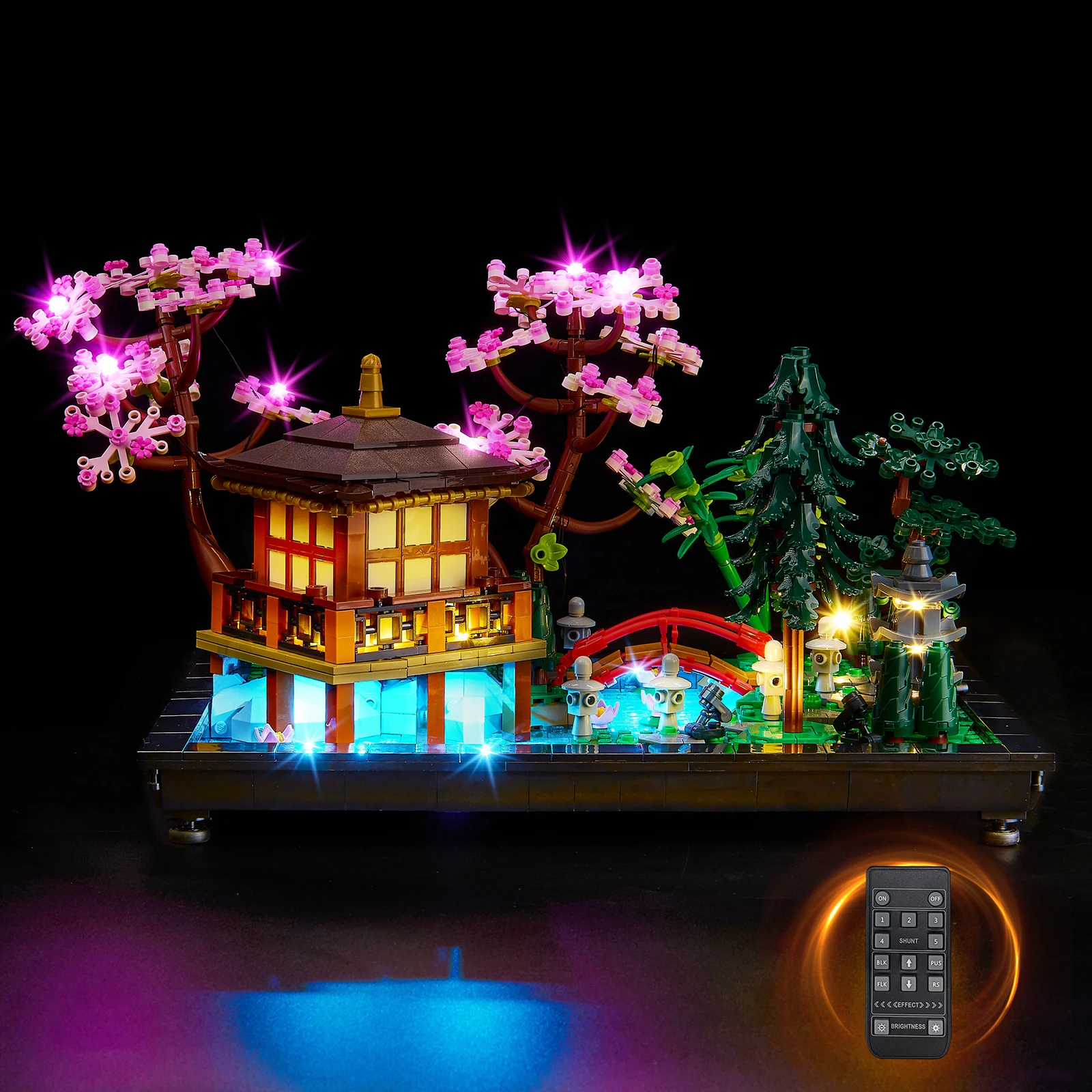 Набор светодиодного освещения, подходящий для строительных блоков LEGO Tranquil Garden 10315, без модели.
Набор светодиодного освещения, подходящий для строительных блоков LEGO Tranquil Garden 10315, без модели.