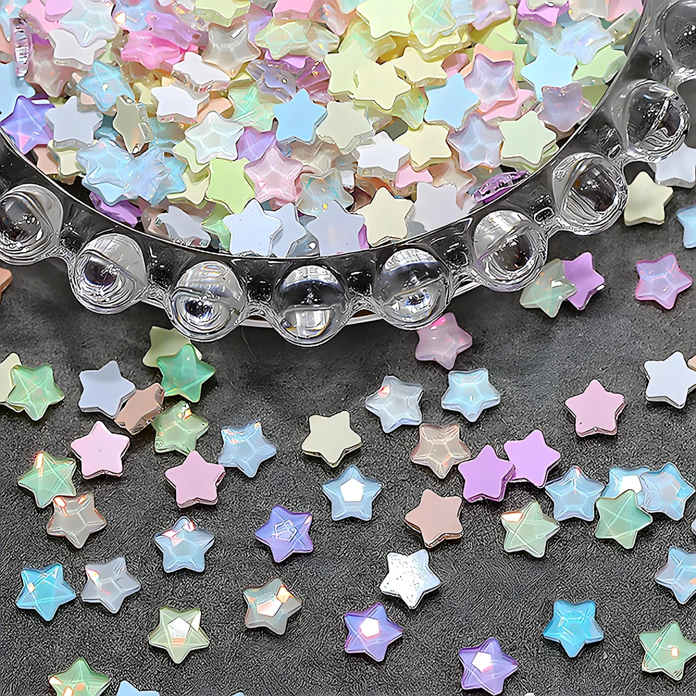 40PCS 4mm 6mm 3D Flatback Nail Art Stars Rhinestone Charms Accessories Parts For Manicure Nails Decoration Supplies Material
40PCS 4mm 6mm 3D Flatback Nail Art Stars Rhinestone Charms Accessories Parts For Manicure Nails Decoration Supplies Material