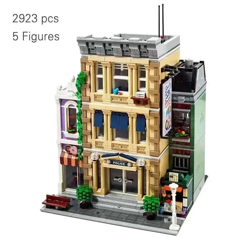 2923 PCS Street View Police Station Building Blocks Toy Model Kids Building Blocks Birthday Gift
2923 PCS Street View Police Station Building Blocks Toy Model Kids Building Blocks Birthday Gift