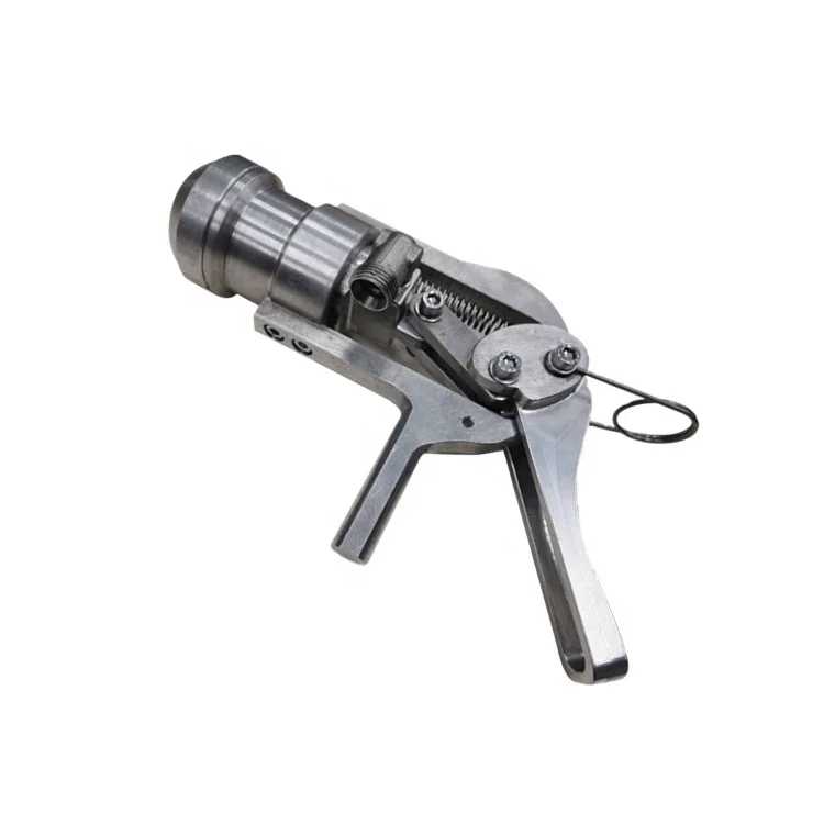 Easy Suspension Good Quality Lpg Gas Cylinder Mechanic Filling Head For Self Close Valve
Easy Suspension Good Quality Lpg Gas Cylinder Mechanic Filling Head For Self Close Valve