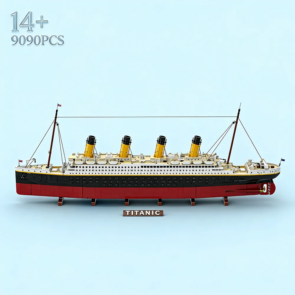 9090PCS Micro Mini Titanic Building Blocks Cruise Ship Brick Model Kit, Detailed Historical Ship Assembly Ornament Toy for Adult
9090PCS Micro Mini Titanic Building Blocks Cruise Ship Brick Model Kit, Detailed Historical Ship Assembly Ornament Toy for Adult