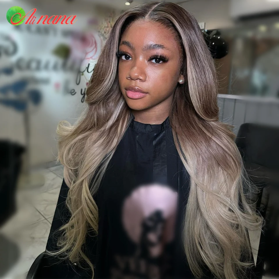 Ombre Ash Blonde Colored 13X4 Lace Front Wig Body Wave/Straight HairStyle 32 Inches Long Human Hair Wigs 5X5 Lace Closure Wig
Ombre Ash Blonde Colored 13X4 Lace Front Wig Body Wave/Straight HairStyle 32 Inches Long Human Hair Wigs 5X5 Lace Closure Wig