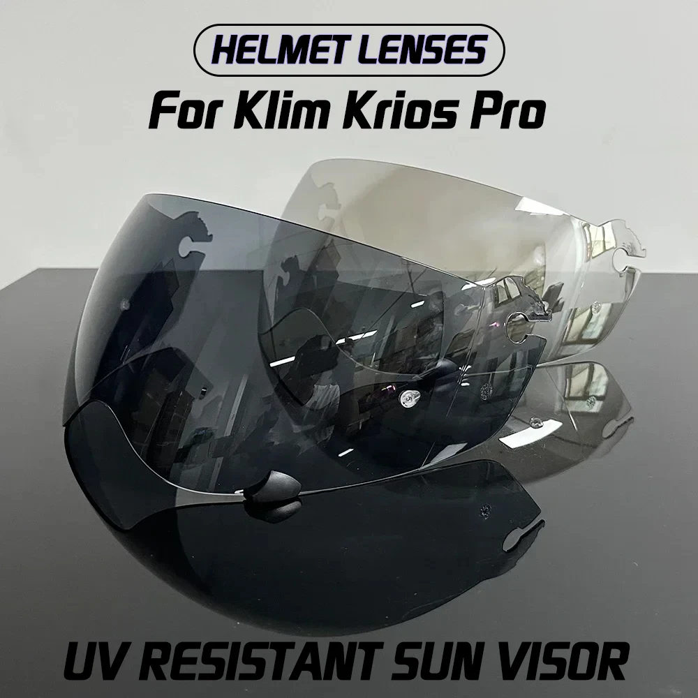 motorcycle Helmet UV resistant PC lens For Krios Pro model smoke dark alternative sun visor suitable for Klim Krios Pro
motorcycle Helmet UV resistant PC lens For Krios Pro model smoke dark alternative sun visor suitable for Klim Krios Pro