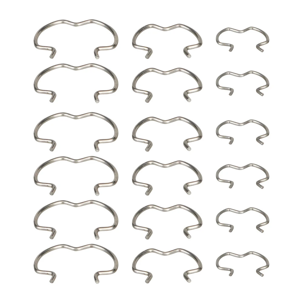 18 PCS 800-801 Quick Connector Clips, 6-3/8'', 6-1/2'', 6-5/8'', Transmission Cooler Line Clips, 3 Different Size Practical
18 PCS 800-801 Quick Connector Clips, 6-3/8'', 6-1/2'', 6-5/8'', Transmission Cooler Line Clips, 3 Different Size Practical