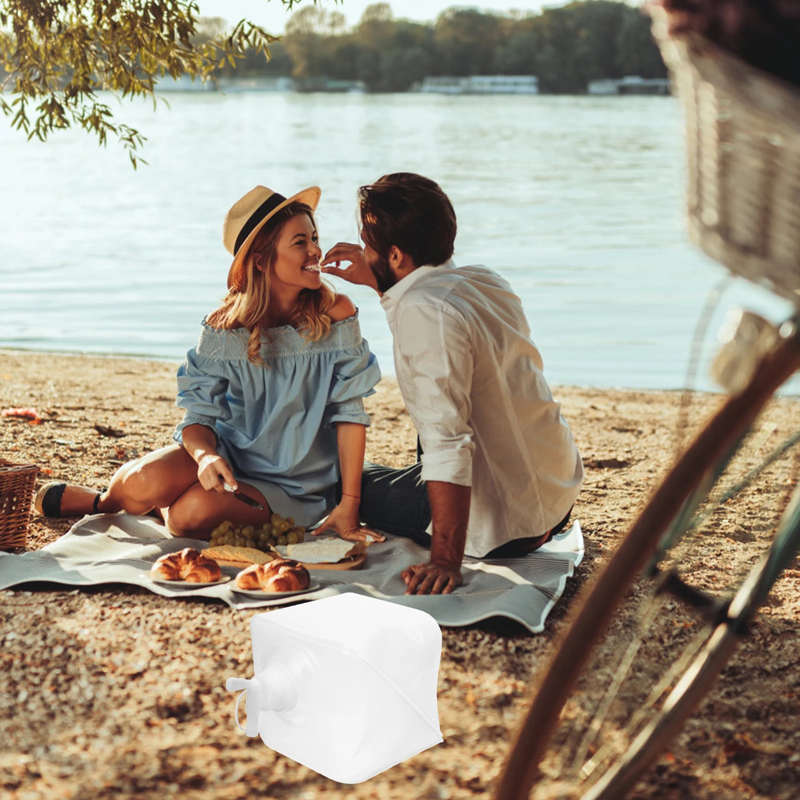 Durable Ldpe Portable Water Bag Large Capacity Collapsible Water Container Camping Accessory For Hiking Picnics 5L 
Durable Ldpe Portable Water Bag Large Capacity Collapsible Water Container Camping Accessory For Hiking Picnics 5L