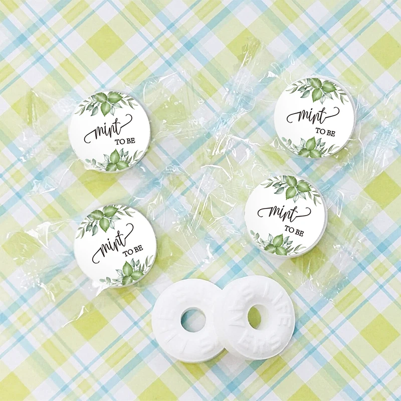 100PCS Personalized Mint to Be Wedding Stickers Label Custom Bridal Shower Thank You Favor Life Savers - NOT INCLUDE CANDY
100PCS Personalized Mint to Be Wedding Stickers Label Custom Bridal Shower Thank You Favor Life Savers - NOT INCLUDE CANDY