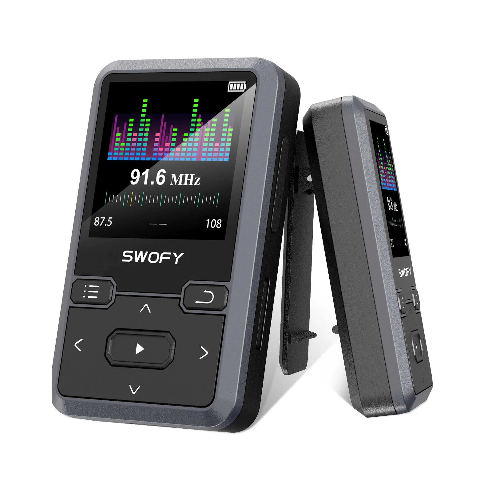 Портативный MP3-плеер 32 ГБ с Bluetooth 5.0, FM-радио и диктофоном для детей
Портативный MP3-плеер 32 ГБ с Bluetooth 5.0, FM-радио и диктофоном для детей