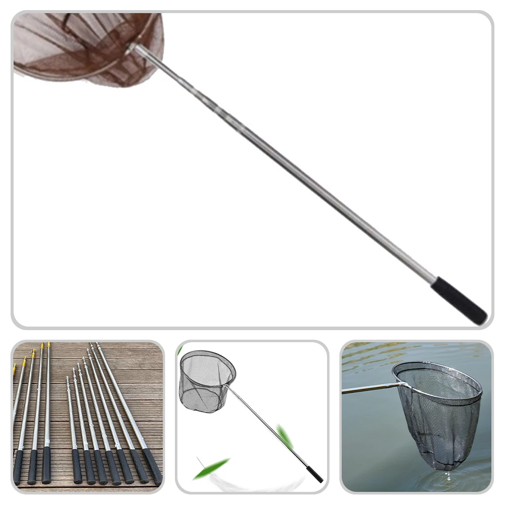 Stainless Steel Telescoping Fishing Net Stick Durable Non Slip Handle Suitable for Fish Crayfish Lobster Crab Shrimp Cast Net
Stainless Steel Telescoping Fishing Net Stick Durable Non Slip Handle Suitable for Fish Crayfish Lobster Crab Shrimp Cast Net