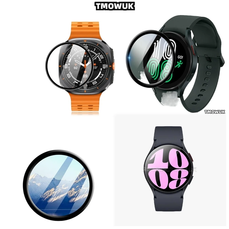 For Samsung Galaxy Watch 4 5 6 7 Ultra FE PRO 47 44 43mm 40mm - High-gloss Soft 3D Curved Screen Protective Film
For Samsung Galaxy Watch 4 5 6 7 Ultra FE PRO 47 44 43mm 40mm - High-gloss Soft 3D Curved Screen Protective Film
