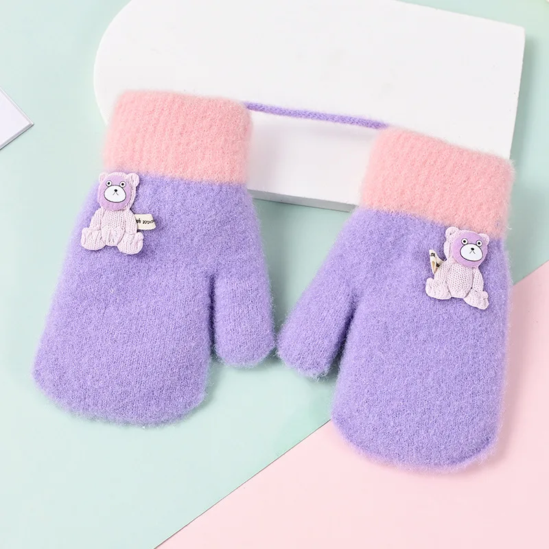 3-7 Years Winter Thick Warm Knitted Cartoon Gloves Flip Mittens For Kids Boys Girls Full Finger Gloves
3-7 Years Winter Thick Warm Knitted Cartoon Gloves Flip Mittens For Kids Boys Girls Full Finger Gloves