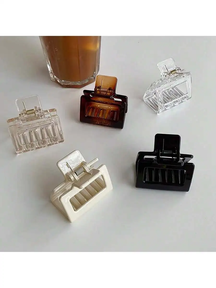 5pcs 5cm Square Claw Hair Clips Set Women Hair Jaw Clamps Casual Hair Accessories
5pcs 5cm Square Claw Hair Clips Set Women Hair Jaw Clamps Casual Hair Accessories