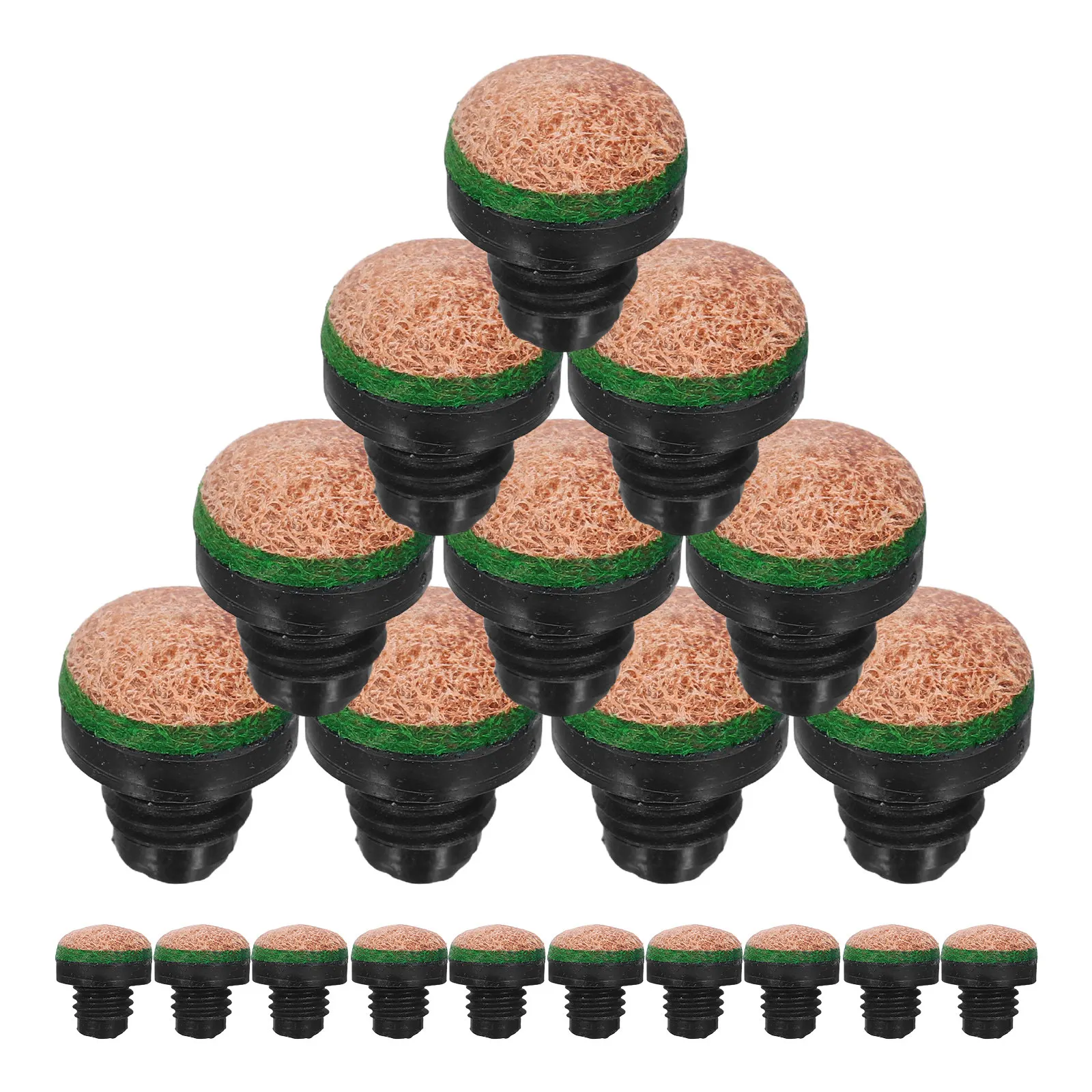 20Pcs Pool Cue Tips Replacement Kit Screw-on Type Wear-Resistant Tips for Pool Snooker Stick Accessories
20Pcs Pool Cue Tips Replacement Kit Screw-on Type Wear-Resistant Tips for Pool Snooker Stick Accessories