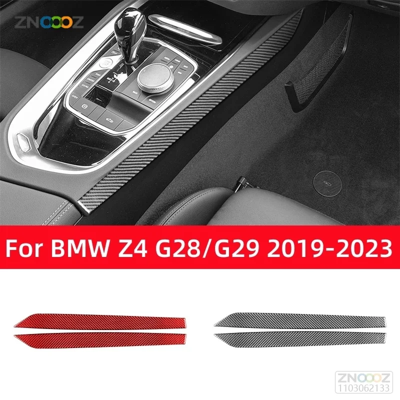 For BMW Z4 Series G28 G29 2019-2023 Carbon Fiber Accessories Car Central Control Gear Shift on Both Sides Trim Cover Stickers
For BMW Z4 Series G28 G29 2019-2023 Carbon Fiber Accessories Car Central Control Gear Shift on Both Sides Trim Cover Stickers