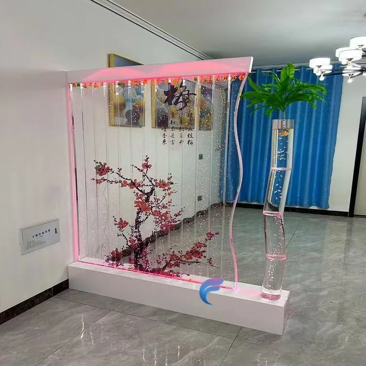 Customization.Home Decoration LED Waterfall & Bubble Wall Screens Movable Waterproof Glass with Steel Panel Room Divider
Customization.Home Decoration LED Waterfall & Bubble Wall Screens Movable Waterproof Glass with Steel Panel Room Divider